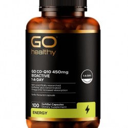 Go Healthy 高之源 辅酶CoQ10 最高含量 450mg 一天一颗 100粒